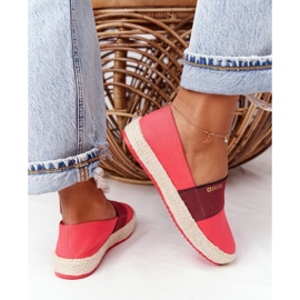 Alpargatas Rojas Con Suela Trenzada Big Star HH274478 rojo 3