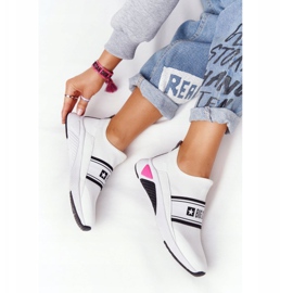 Zapatos deportivos Slip-On Memory Foam Big Star HH274538 Blanco 1 Zapatos deportivos Slip-On Memory Foam Big Star HH274538 Blanco 1