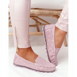 Mocasines Rio Flore de Piel Ecológica Rosa rosado 6