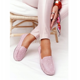 Mocasines Rio Flore de Piel Ecológica Rosa rosado 4