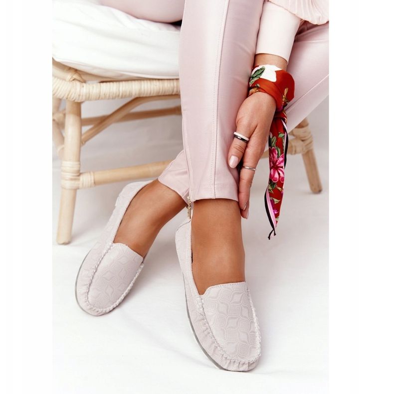 Mocasines Rio Flore de Piel Ecológica Beige 2