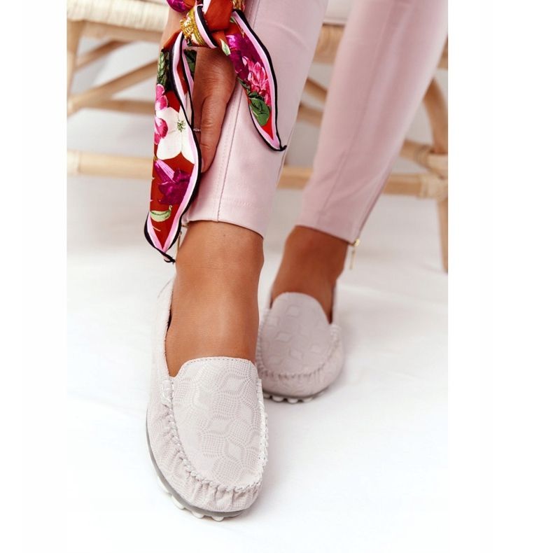 Mocasines Rio Flore de Piel Ecológica Beige 1