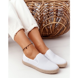 Alpargatas Con Suela Trenzada Big Star DD274015 Blanco 1