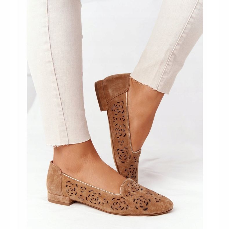 Mocasines Calados Sergio Leone BL627 Rojo marrón 2