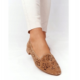 Mocasines Calados Sergio Leone BL627 Rojo marrón 4