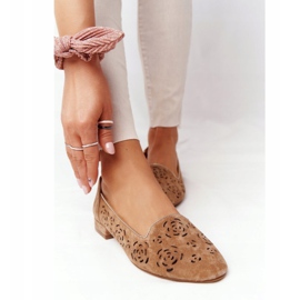 Mocasines Calados Sergio Leone BL627 Rojo marrón 3