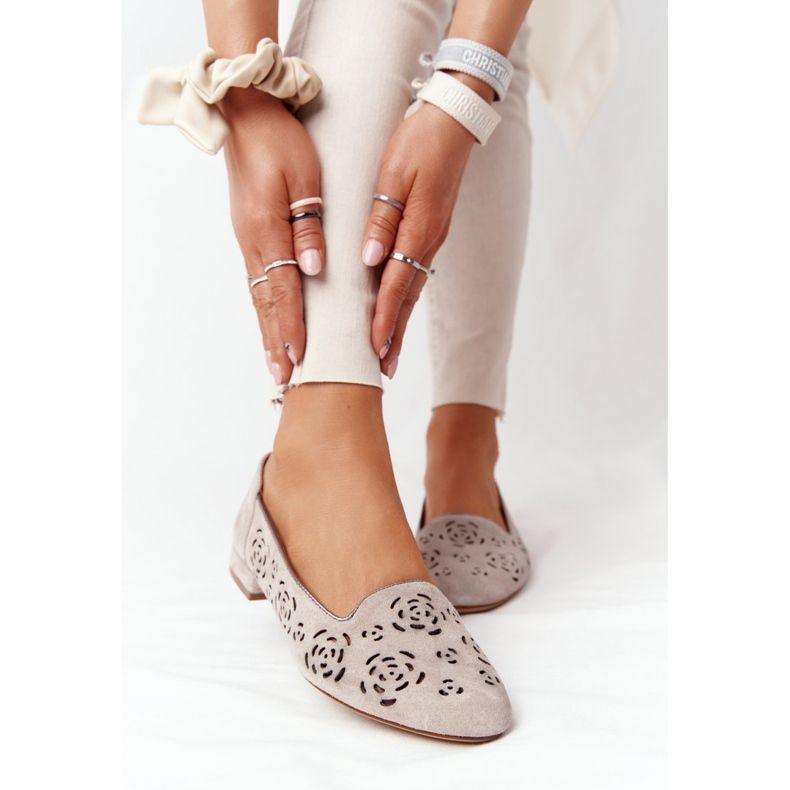 Mocasines Calados Sergio Leone BL627 Cappuccino beige 2