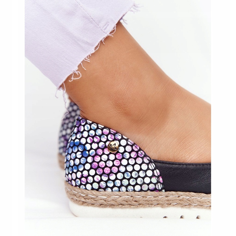 Maciejka 05056-01 Bailarinas Piel Negra negro multicolor 1 Maciejka 05056-01 Bailarinas Piel Negra negro multicolor 1