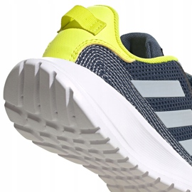 Zapatillas Adidas Tensaur Run C para niños gris-verde FY9196 azul marino 5