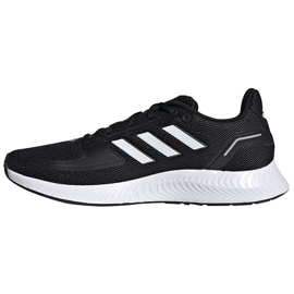 Zapatillas de mujer Adidas Runfalcon 2.0 negras y blancas FY5946 blanco negro 2