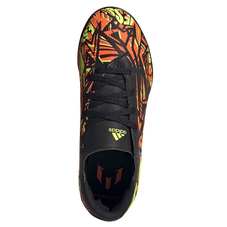 Botas de fútbol adidas Nemeziz Messi.4 Tf Jr FW7311 multicolor naranja 2