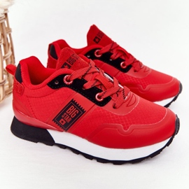 Zapatos deportivos para niños Memory Foam Big Star HH374173 Rojo 4