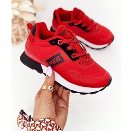 Zapatos deportivos para niños Memory Foam Big Star HH374173 Rojo 6