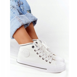 Zapatillas altas de mujer Big Star HH274149 Blanco 5