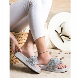 Seastar Zapatillas de cristal de moda gris 2