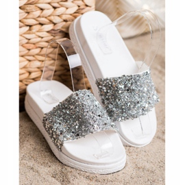 Seastar Zapatillas de moda en la plataforma blanco 3