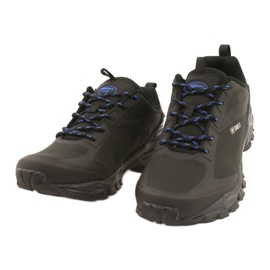 American Club Zapatillas deportivas atadas ADI American soft-shell impermeable HL17 negro azul 1