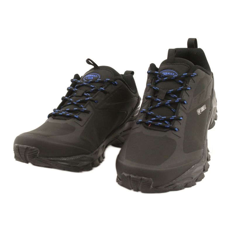 American Club Zapatillas deportivas atadas ADI American soft-shell impermeable HL17 negro azul 1 American Club Zapatillas deportivas atadas ADI American soft-shell impermeable HL17 negro azul 1