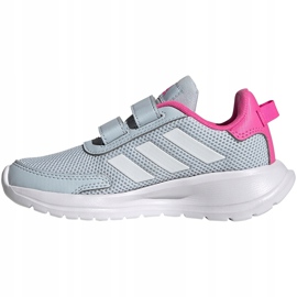 Zapatillas Adidas Tensaur Run C para niños gris-rosa FY9197 rosado 2