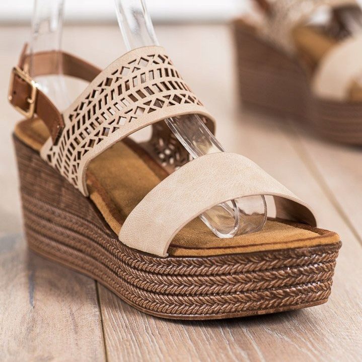 S. BARSKI Sandalias beige Na Koturnie S.BARSKI marrón 1