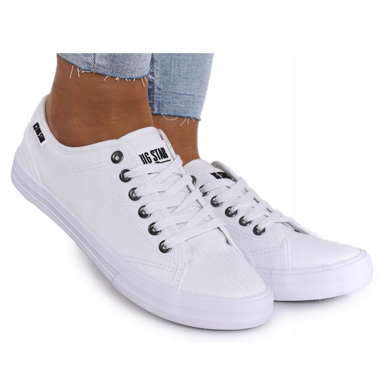 Zapatos Big Star W W274835 Blanco 4