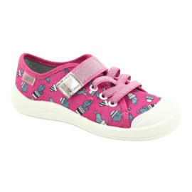 Calzado infantil befado 251X167 rosado plata 5