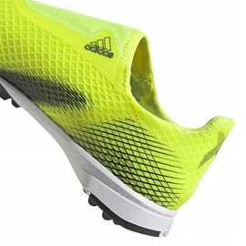 Botas de fútbol Adidas X Ghosted.3 Ll Tf Junior amarillo-negro FW6982 4