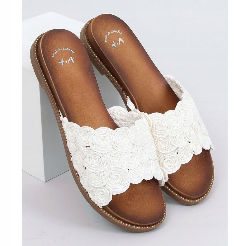 Zapatillas de mujer blancas H006 Blanco 1 Zapatillas de mujer blancas H006 Blanco 1