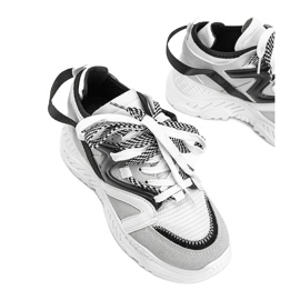 Zapatillas grises sobre suela gruesa Aracela 3