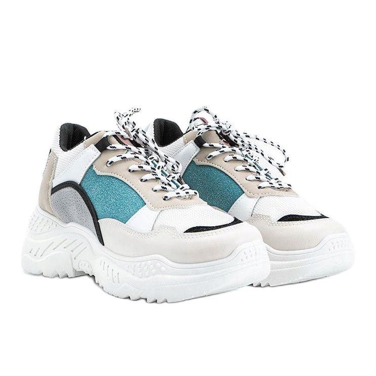 Deportivas beige con suela gruesa Joana 1