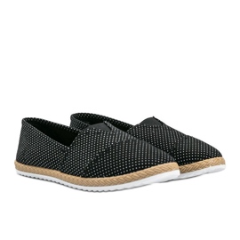 Zapatillas Celine con lunares negros 1