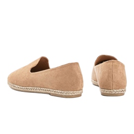 Mocasines de mujer Kathryn beige 2