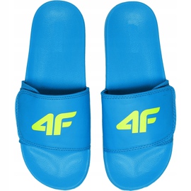 Pantuflas para niños 4F turquesa HJL21 JKLM004 35S azul 3