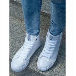 Zapatillas altas clásicas para hombre Big Star FF174551 Blanco 2