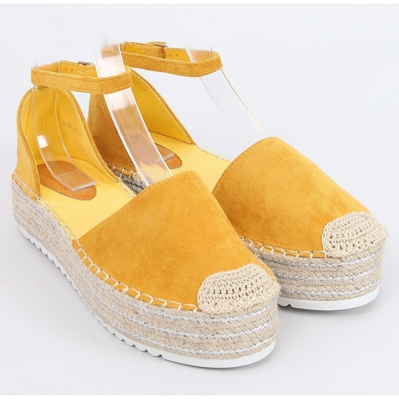 Alpargatas sandalias miel 2138 Amarillo 1 Alpargatas sandalias miel 2138 Amarillo 1