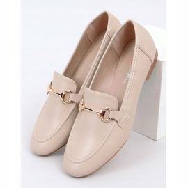 Mocasines de mujer beige T392 Beige 1