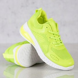 SHELOVET Calzado deportivo calado verde 3