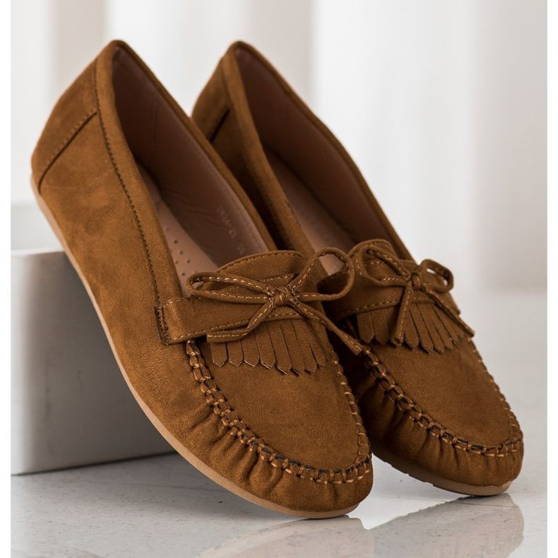 Diamantique Mocasines marrones clásicos marrón 2