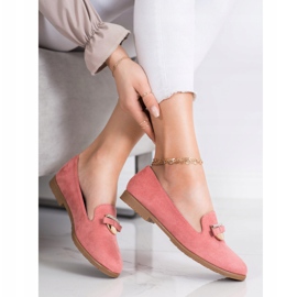 SHELOVET Señores elegantes con circonita cúbica rosado 3