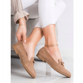 SHELOVET Señores elegantes con circonita cúbica beige 2