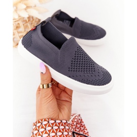 Zapatillas sin cordones Big Star HH374104 grises sin cordones para niños 1