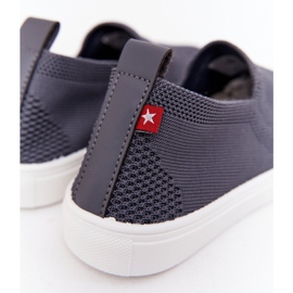 Zapatillas sin cordones Big Star HH374104 grises sin cordones para niños 5