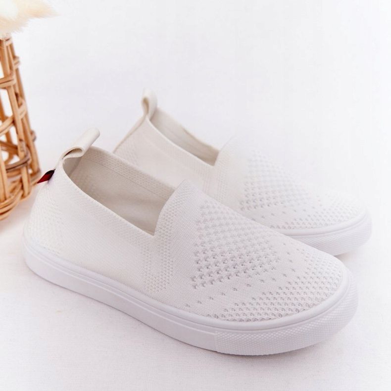 Zapatillas sin cordones Big Star HH374105 blancas sin cordones para niños blanco 1