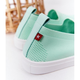 Zapatillas sin cordones Big Star HH374101 Menta sin cordones para niños verde 1