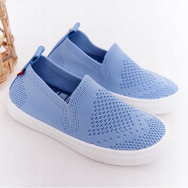 Zapatillas sin cordones Big Star HH374108 azules sin cordones para niños 2