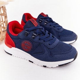 Zapatos Deportivos Para Niños Memory Foam Big Star HH374175 Azul Marino multicolor 2