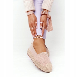 Alpargatas En La Plataforma De Paja Beige Highway 2