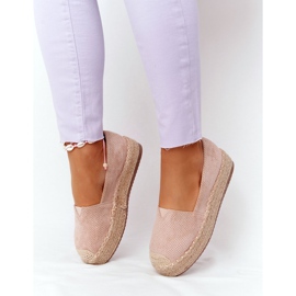 Alpargatas En La Plataforma De Paja Beige Highway 4
