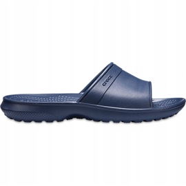 Crocs Classic Slide Kids Pantuflas para niños 204981410 azul marino 3