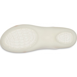 Sandalias Crocs Isabella Huarche 2 Flat W blanco 204912 12U 4